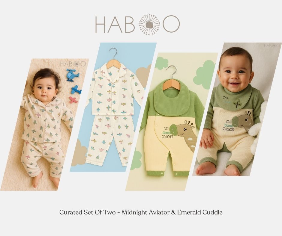 Curated Set of Two (2 Nos) - Midnight Aviator + Emerald Cuddle