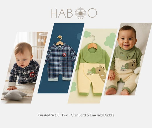 Curated Set of Two (2 Nos) - Starlord Royale + Emerald Cuddle