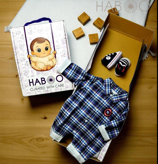 Curated Set of Two (2 Nos) - Starlord Royale + Honey Bear Romper