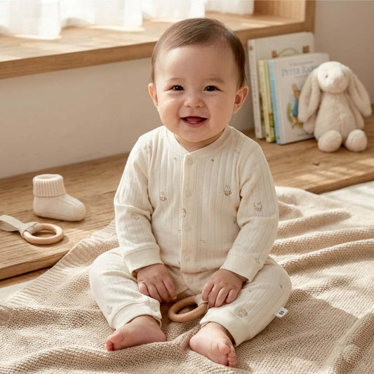 Soft Cotton Baby Sleep Romper