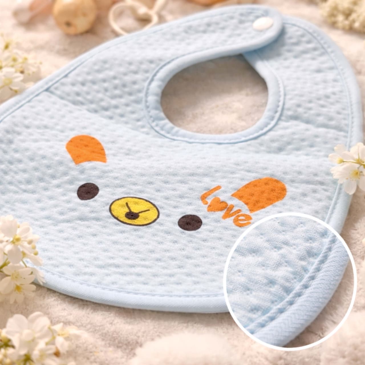 Cute Bear Baby Feeding Bib